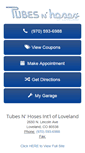 Mobile Screenshot of lovelandtubesnhoses.com